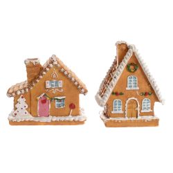 Коледна украса къщичка 10х8см.