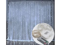 КОЛЕДНИ ЛАМПИ LED 3Х1М. БЯЛА СВЕТЛИНА