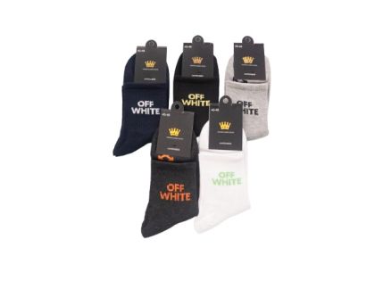 ЧОРАПИ МЪЖКИ 40-46 OFF WHITE