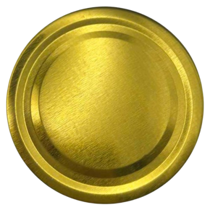 Капачка 70 h 18 мм - голд