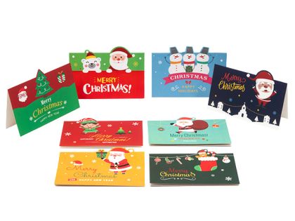 КОЛЕДНА КАРТИЧКА 10/14СМ. С ПЛИК