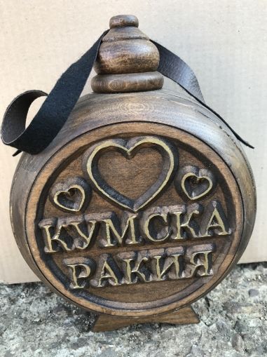 Бъклица "КУМСКА РАКИЯ" 1000 мл. модел 2 