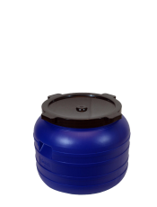 Бидон 100 литра кръг с винтов капак