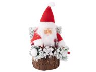 КОЛЕДНА ИКЕБАНА С ДЯДО КОЛЕДА 20/11СМ.