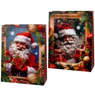 Коледна подаръчна торбичка 55х43х15