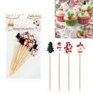 Коледни коктейлни клечки