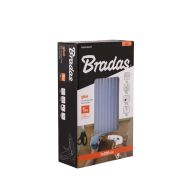 Силиконови пръчки за топло лепене Bradas, прозрачни, Ф7mm x 100mm, 125бр, 1 кг