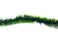 КОЛЕДНА УКРАСА ГИРЛЯНД 2М/5СМ. ЗЕЛЕНО