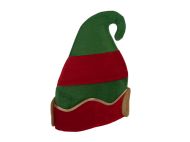 КОЛЕДНА ШАПКА ЕЛФ 30/35 СМ. ЧЕРВЕНО/ЗЕЛЕНО