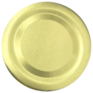 Капачка 58 h 15 мм - голд