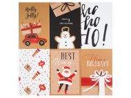 КОЛЕДНА КАРТИЧКА 10/15СМ. С ПЛИК